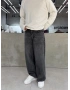 Antrasit Effect Süper Baggy Jean