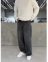 Antrasit Effect Süper Baggy Jean