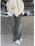 Mavi Yıkamalı Relax Baggy Jean