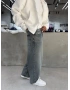 Mavi Yıkamalı Relax Baggy Jean