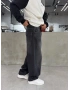 Antrasit Eskitme Tokalı Bol Kalıp Baggy Jean