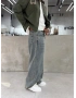 Eskitme Denim Süper Baggy Jean