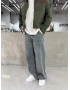 Eskitme Denim Süper Baggy Jean
