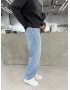 Buz Mavi Regular Effect Baggy Jean