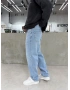 Buz Mavi Regular Effect Baggy Jean