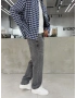 Antrasit Premium Effect Baggy Jean