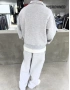 Gri Melange Premium Oversize Sweat Takım