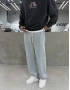 Gri Premium Yıkamalı Baggy Eşofman