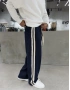 Lacivert Premium Halat Nakış Baggy Eşofman