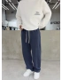 Lacivert Premium Yıkamalı Baggy Eşofman