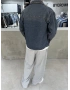 Koyu Mavi Premium Oversize Denim Ceket