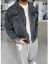 Koyu Mavi Premium Oversize Denim Ceket