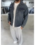 Koyu Mavi Premium Oversize Denim Ceket