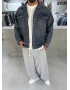 Koyu Mavi Premium Oversize Denim Ceket