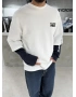 Beyaz Mind 6 Oversize Sweat