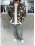Kamuflaj Premium Oversize Ceket