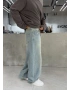 Buz Mavi Life Eskitme Bol Kalıp Baggy Jean