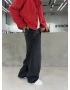 Siyah Eskitme Life Bol Kalıp Baggy Jean