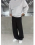 Siyah Relax Bol Kalıp Baggy Eşofman