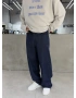 Lacivert Life Eskitme Bol Kalıp Baggy Jean