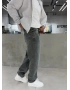 Füme Vintage Cebi Nakış Baggy Jean