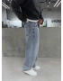 Açık Mavi Ankle Loose Baggy Jean