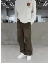 Kahve Premium Style Baggy Jean