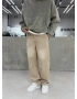 Bej Premium Style Baggy Jean