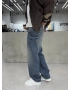 Mavi Yıkamalı WeLoose Baggy Jean