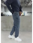 Mavi Yıkamalı Denim Boyfriend Jean