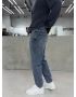 Mavi Yıkamalı Denim Boyfriend Jean