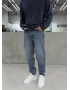 Mavi Yıkamalı Denim Boyfriend Jean