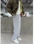 Gri Melange Loose Baggy Eşofman