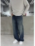 Mavi Eskitme Denim Süper Baggy
