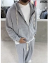 Gri Melange Premium Oversize Eşofman Takım