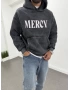 Mercy Antrasit Yıkamalı Sweatshirt