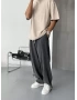 Antrasit Yıkamalı Baggy Eşofman