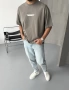 Antrasit Monarch Oversize T-Shirt
