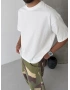 Beyaz Boxy Oversize T-shirt