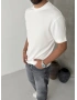 Beyaz Modal Regular T-shirt
