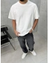 Beyaz Premium Oversize T-Shirt