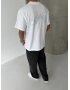 Beyaz Process Oversize Tshirt