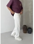 Beyaz Regular Baggy Jean