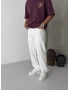 Beyaz Regular Baggy Jean