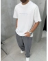 Beyaz Sun&Sea Oversize Basic Tshirt