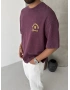 Bordo Respect Oversize T-shirt