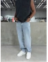 Buz Mavi Premium Effect Baggy Jean