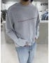 Gri Melange Money Oversize Sweat