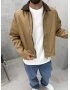 Hardal Oversize Yaka Detay Ceket