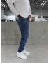 Koyu Mavi Premium Yıkamalı Boyfriend Jean